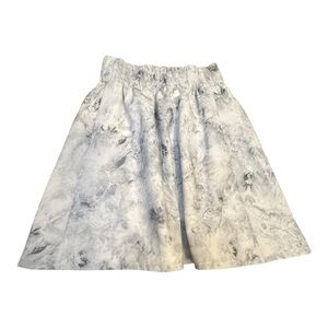 Lululemon Brisk Stroll Skirt Marble Tie Dye Gray White Size 2